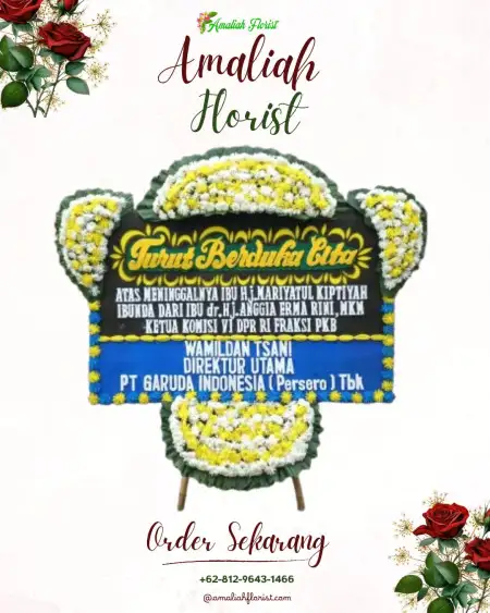 Papan Bunga Duka Temon